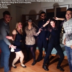 Halloween Party in Trento 2016. Dominik MÃ¼ller, Susi Kachelriss, Hana RouÄkovÃ¡, Rizwan Naseer, Magdalena Damy, Amit Gupta.