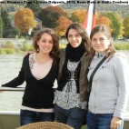 Giulia Zendron, Eleonora Zago and Chiara Dalponte, Erasmus in Bonn, 2012.